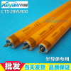 飛利浦黃色安全燈管 無紫外線燈管T5 28W 黃光燈管正品