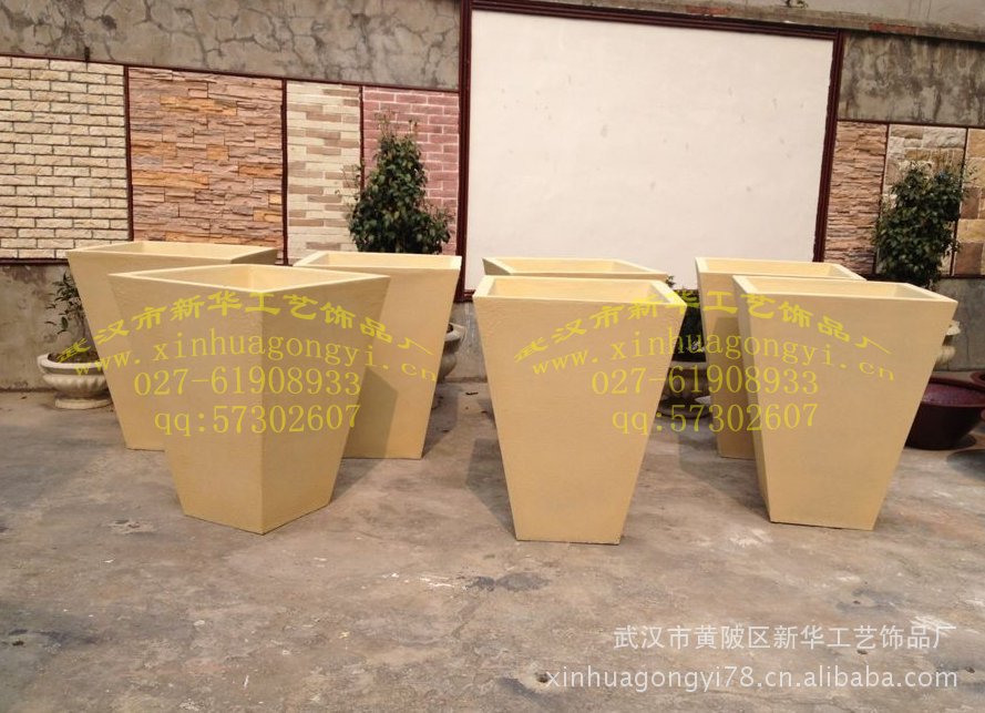玻璃鋼花盆花缽