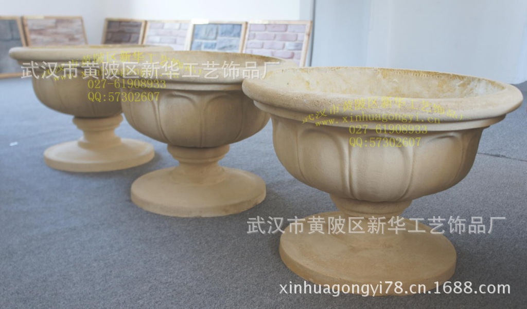 樹脂仿砂巖花盆