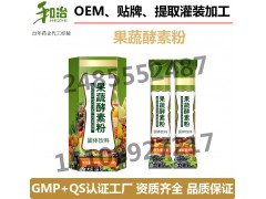 復合果蔬酵素粉加工貼牌委托代工廠 天津和治藥業