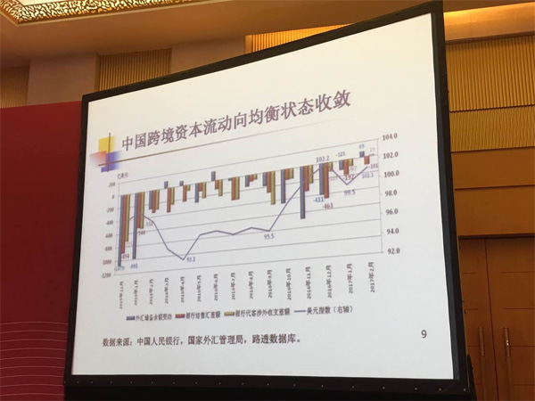潘功勝指出，本世紀(jì)初至2014年上半年，中國經(jīng)歷了大幅的跨境資本流入，自2014年下半年開始出現(xiàn)了資本流出。這與國際大趨勢是高度一致的，本世紀(jì)初到2013年跨境資本大幅流入新興市場，自受2013年美聯(lián)儲討論退出QE的影響，許多新興市場經(jīng)濟體遭受了資本流入變?yōu)榱鞒龅耐蝗荒孓D(zhuǎn)，出現(xiàn)了本幣貶值、外匯儲備減少和資本市場動蕩的情況。