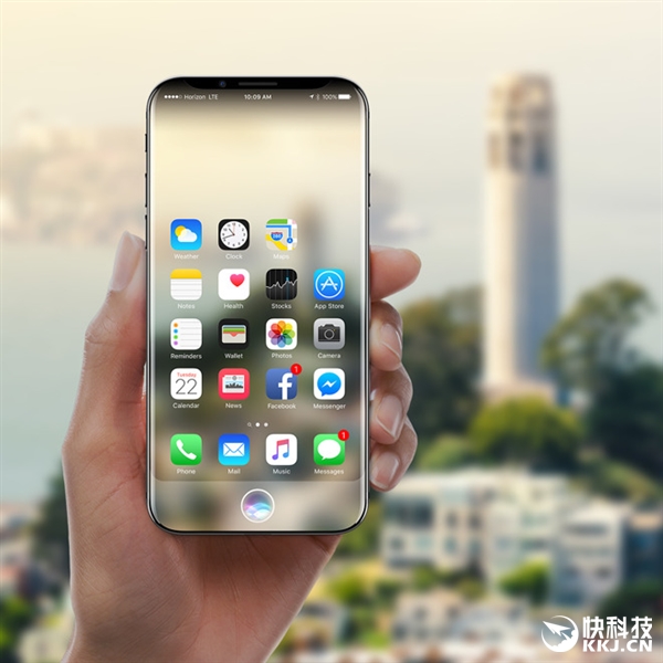 对比三星S8：苹果iPhone 8就是这样：屏幕更平