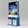 哪里垃圾箱质量好 江苏实信广告垃圾箱