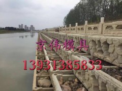 黄石河道箱体式景观挡土墙模具阶梯式生态挡土墙模具制造厂家京伟