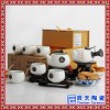 家用青花整套功夫茶具實木茶盤全智能整套功夫茶具套裝