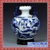 景德鎮古典青花瓷花瓶工藝品擺件 典藏斗彩手繪花瓶