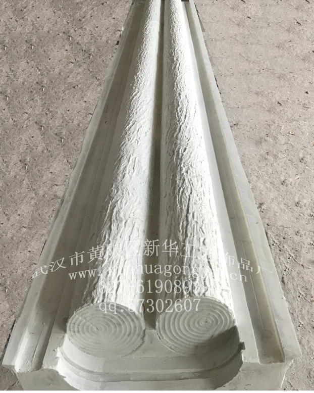 長300x直徑12cm 樹皮仿樹皮樁成品及模具