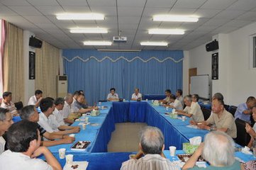 设计研究院组织召开庆祝建军90周年复转军人座谈会