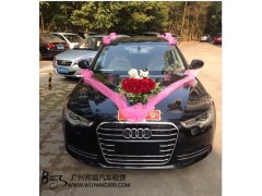 广州租婚车奥迪A6L婚庆租车价格|广州租奥迪哪家好图2
