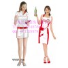促銷員秋裝 新垃圾酒水促銷員工作服 禮品促銷裝定做可印標(biāo)志