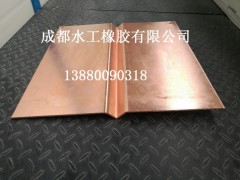 四川镀铜钢板止水带-成都水工橡胶13880090318