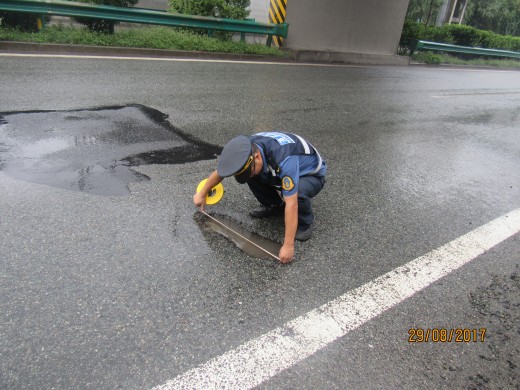 陈仓路政中队加强汛期排查不放松