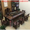 老船木茶桌實木小茶幾中式功夫茶臺休閑茶桌陽臺小茶桌椅組合家具