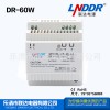 DR-60W-12V直流電源LED防雨電源導(dǎo)軌安裝式開關(guān)電源