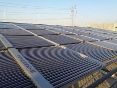 丹阳宏福物流园太阳能加空气能热水工程竣工