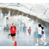 浙江杭州步行街喷雾降温喷雾造景设备