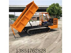 環(huán)保水利工程專用車 小型履帶自卸車 河道清淤四驅(qū)車
