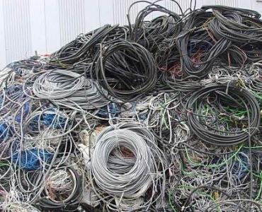 高价回收废旧电线电缆网线废旧铜铁铝等仓库积压物资