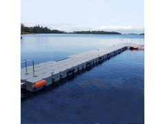安裝方便的組合式平臺浮筒 可用于水上浮橋休閑垂釣漂浮游泳池