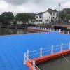 水上平台浮筒设计安装 批发代理水库组合式浮筒平台
