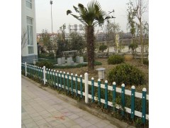 供应贵州毕节塑钢PVC草坪栏杆