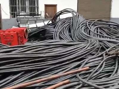 肇庆市怀集县工地电缆回收二手电缆回收旧电线