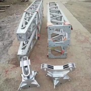 铝合金格构式内悬浮抱杆 独角拔杆线路施工