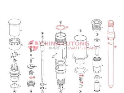 共轨喷油器0 445 120 217柴油机电磁喷油器图3