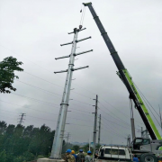 河北电力钢管杆 电力钢管塔 电力钢桩 电力钢管杆