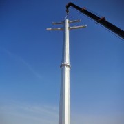 河北電力鋼管桿 電力鋼管塔 電力鋼樁 電力鋼管桿