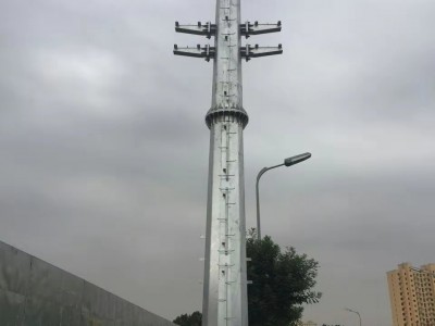 河北电力钢管杆 电力钢管塔 电力钢桩 电力钢管杆图3